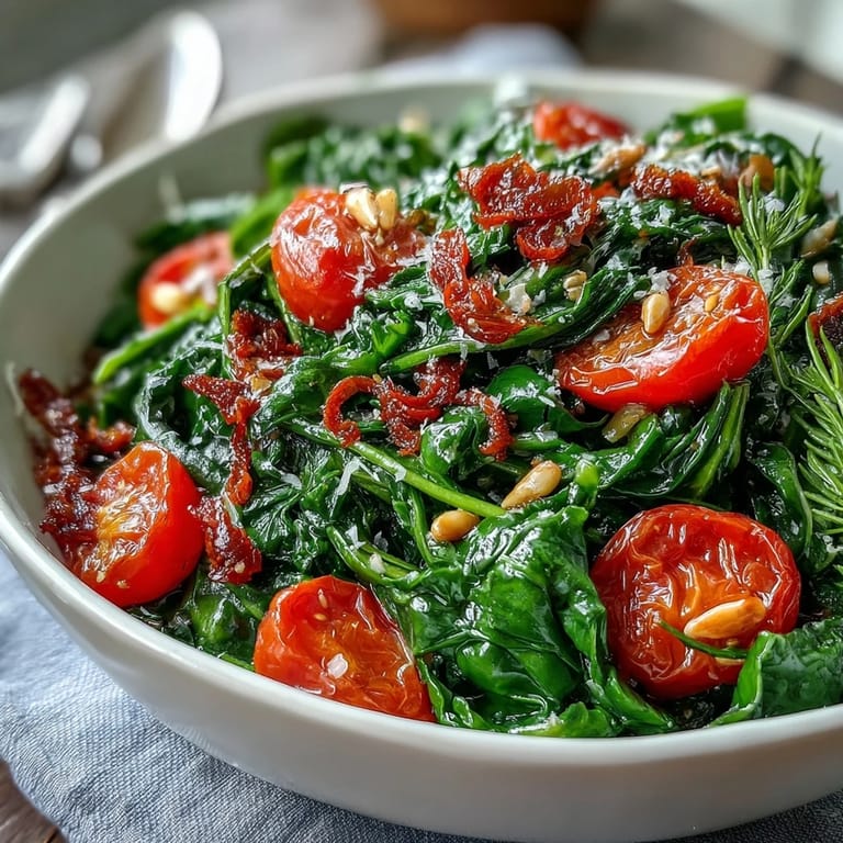 Zesty lemon vinaigrette coats peppery dandelion greens in a bright, refreshing salad with shaved Parmesan and toasted pine nuts.  