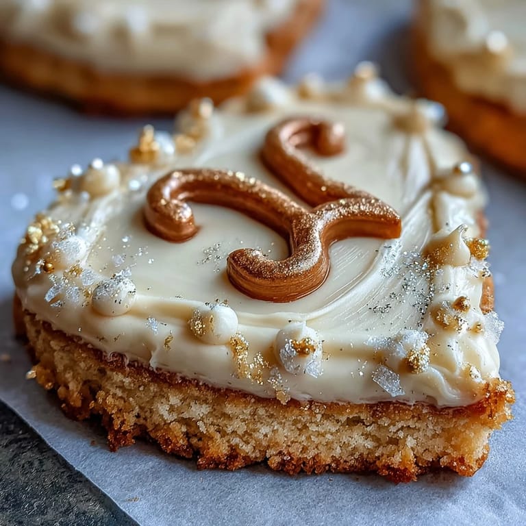 Delicious Taurus Zodiac Cookie Box featuring elegant, hand-piped gold royal icing.