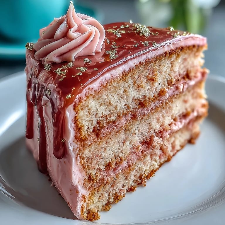 Dreamy Bridal Shower Rosé Velvet Cake, perfect for a special occasion celebration.