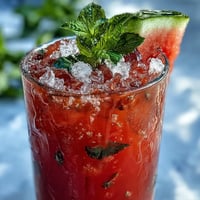Refreshing watermelon mint lemonade in a clear pitcher with fresh mint leaves and lemon slices, perfect for summer gatherings.